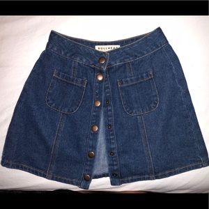 denim skirt